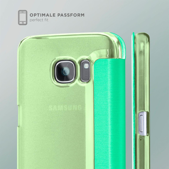 moex Focus Case für Samsung Galaxy S7 Edge – Klapphülle mit Sichtfenster – Handytasche mit Rundumschutz – Weiteres Produktbild 5