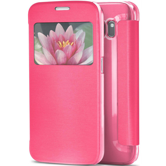 moex Focus Case für Samsung Galaxy S7 – Klapphülle mit Sichtfenster – Handytasche mit Rundumschutz – Weiteres Produktbild 1