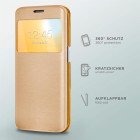 moex Focus Case für Samsung Galaxy S8 Plus – Klapphülle mit Sichtfenster – Handytasche mit Rundumschutz – Weiteres Produktbild 2