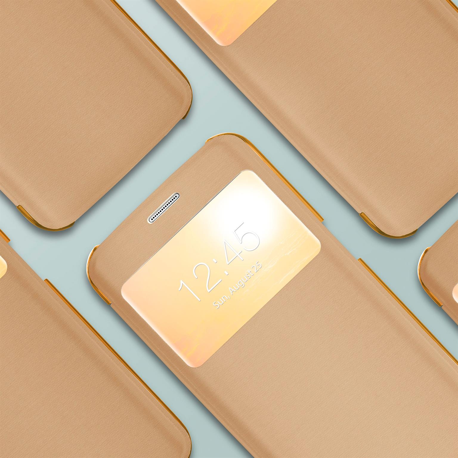 moex Focus Case für Samsung Galaxy S8 Plus – Klapphülle mit Sichtfenster – Handytasche mit Rundumschutz – Weiteres Produktbild 5