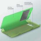 moex Focus Case für Samsung Galaxy S8 Plus – Klapphülle mit Sichtfenster – Handytasche mit Rundumschutz – Produktbild 4