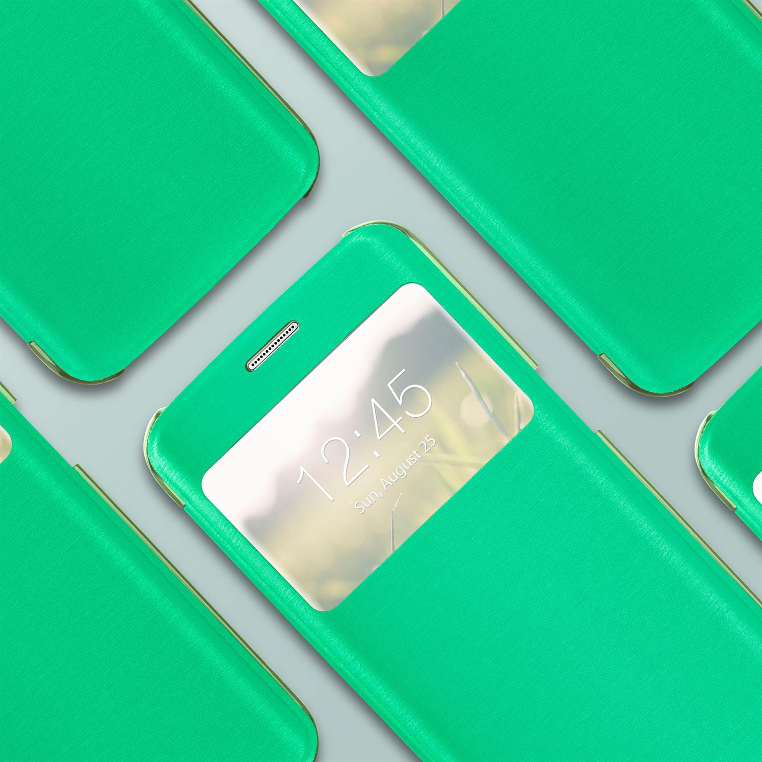 moex Focus Case für Samsung Galaxy S8 Plus – Klapphülle mit Sichtfenster – Handytasche mit Rundumschutz – Weiteres Produktbild 5