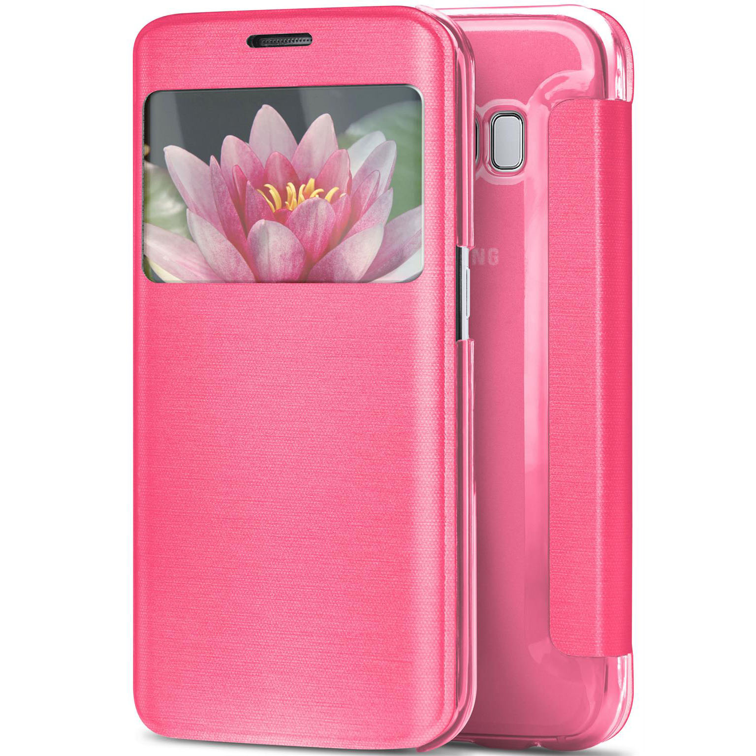 moex Focus Case für Samsung Galaxy S8 Plus – Klapphülle mit Sichtfenster – Handytasche mit Rundumschutz – Weiteres Produktbild 1 moex Focus Case für Samsung Galaxy S8 Plus – Klapphülle mit Sichtfenster – Handytasche mit Rundumschutz – Weiteres Produktbild 1