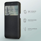 moex Focus Case für Samsung Galaxy S8 Plus – Klapphülle mit Sichtfenster – Handytasche mit Rundumschutz – Produktbild 2