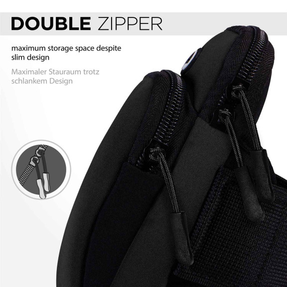 ONEFLOW Force Case für Motorola Moto Z2 Play – Smartphone Armtasche aus Neopren, Handy Sportarmband – Weiteres Produktbild 2