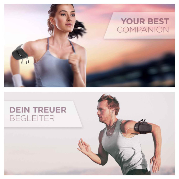 ONEFLOW Force Case für Motorola Moto Z2 Play – Smartphone Armtasche aus Neopren, Handy Sportarmband – Weiteres Produktbild 6