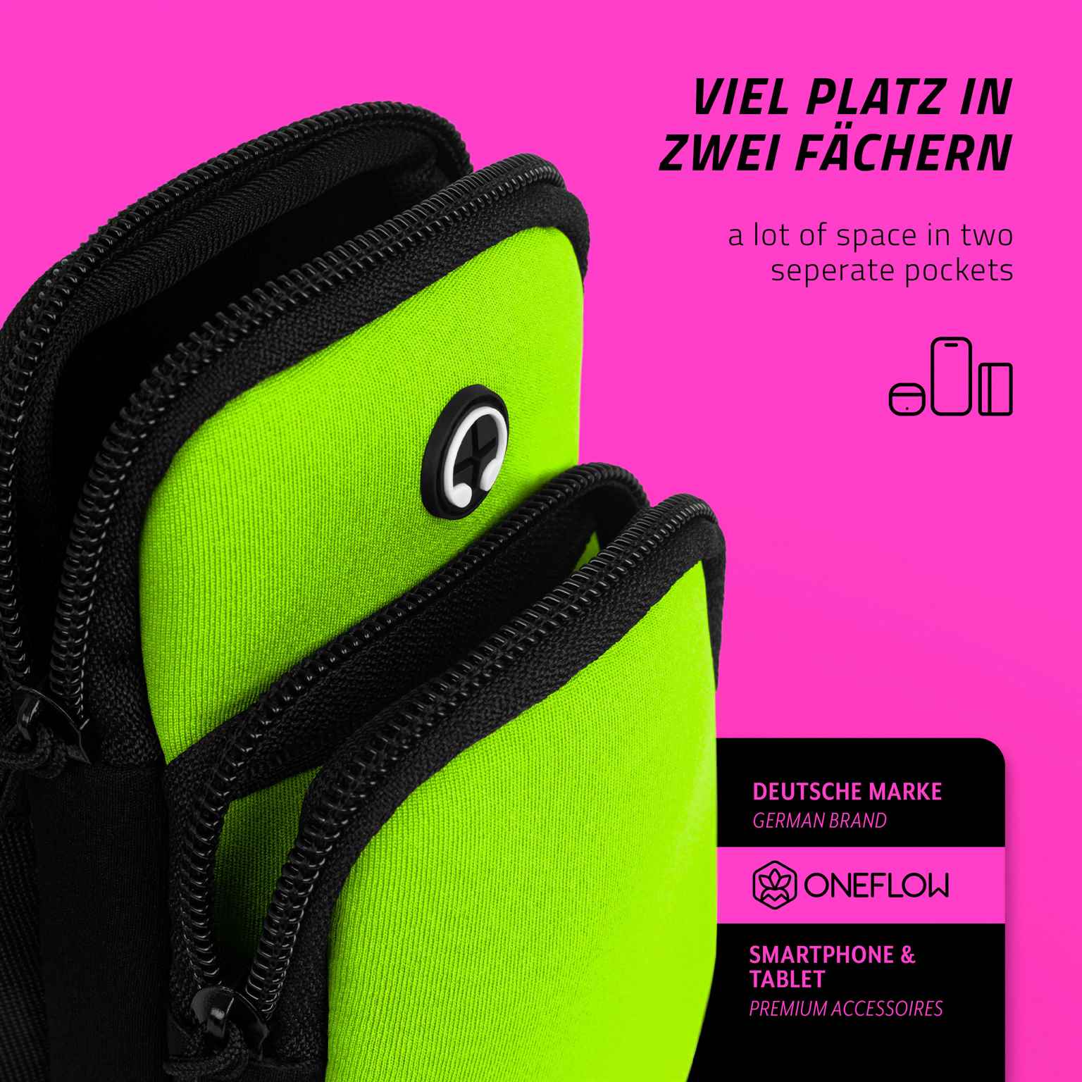 ONEFLOW Force Case Honor Magic6 Lite Handy Armband Sport – Weiteres Produktbild 1