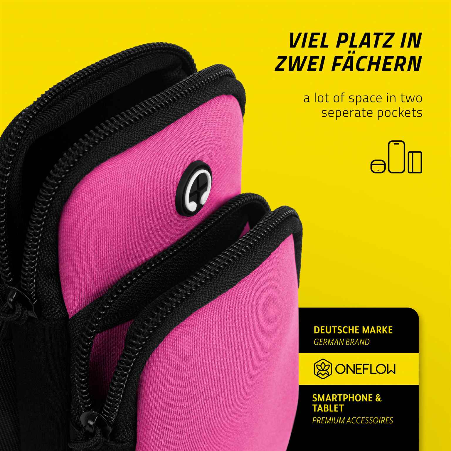 ONEFLOW Force Case Motorola Moto G53 5G Handy Armband Sport – Weiteres Produktbild 1