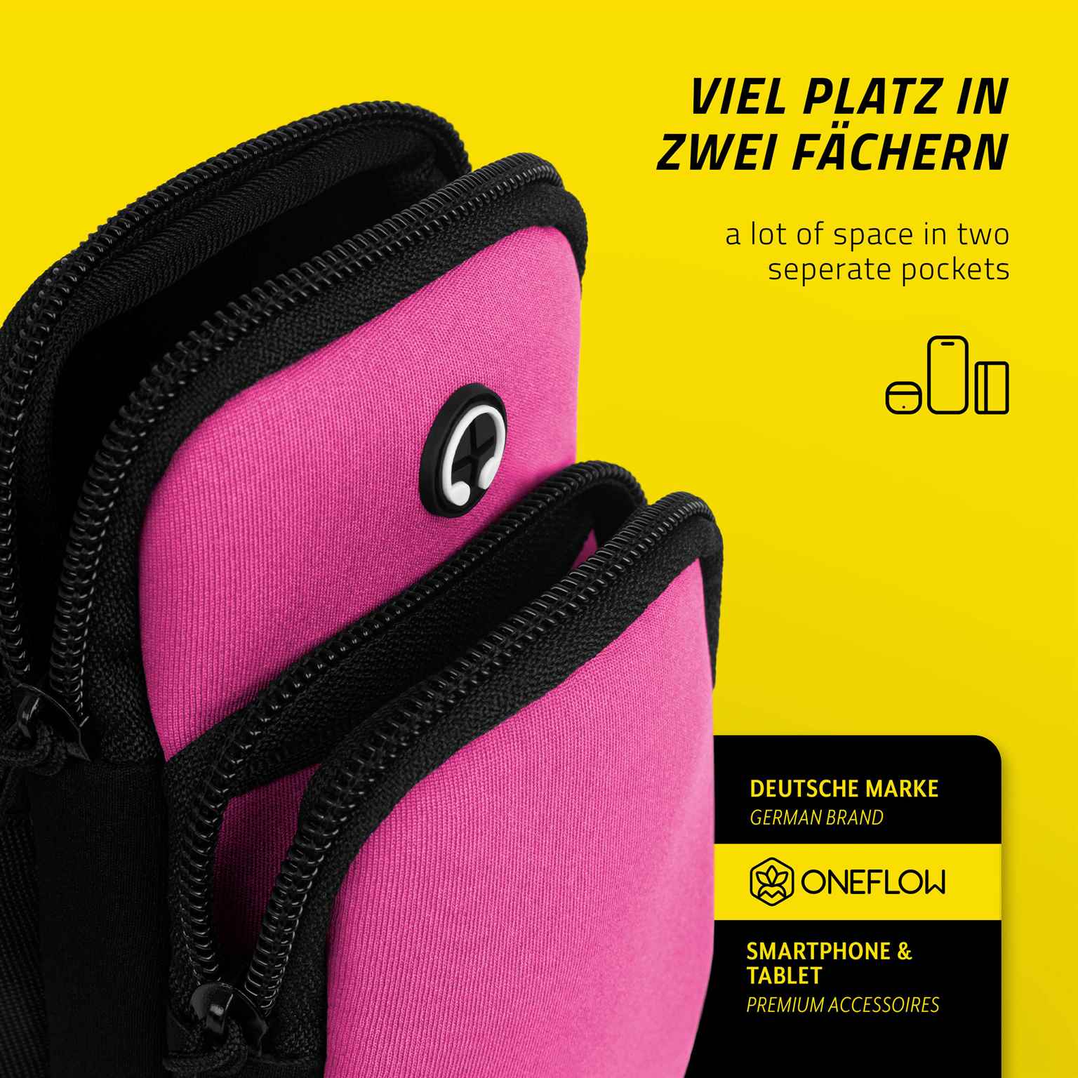 ONEFLOW Force Case Motorola Moto G85 5G Handy Armband Sport – Weiteres Produktbild 1