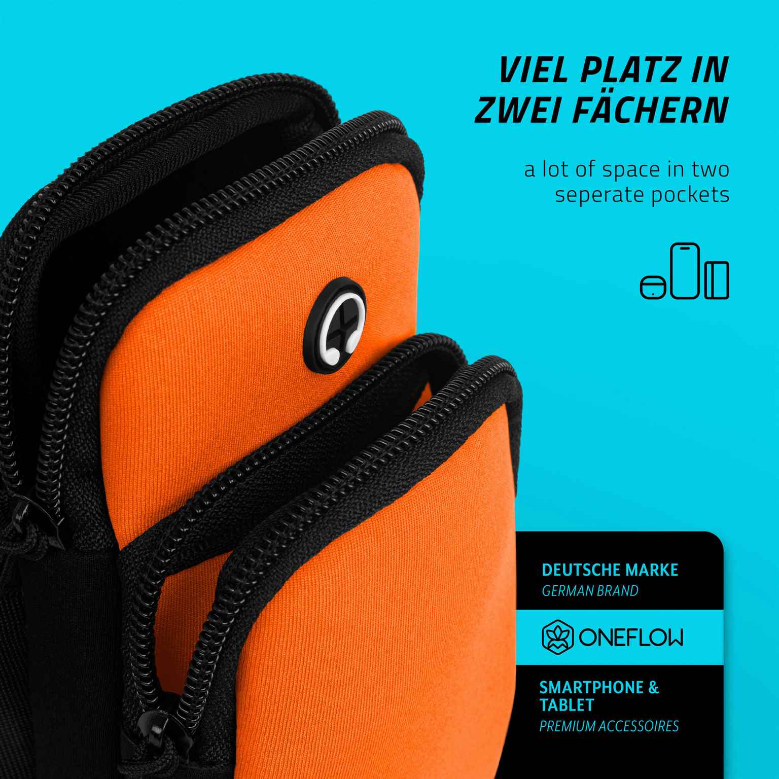 ONEFLOW Force Case Realme 12 Pro 5G Handy Armband Sport – Weiteres Produktbild 1