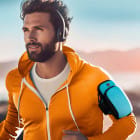 ONEFLOW Force Case Samsung Galaxy M12 Handy Armband Sport – Produktbild 7