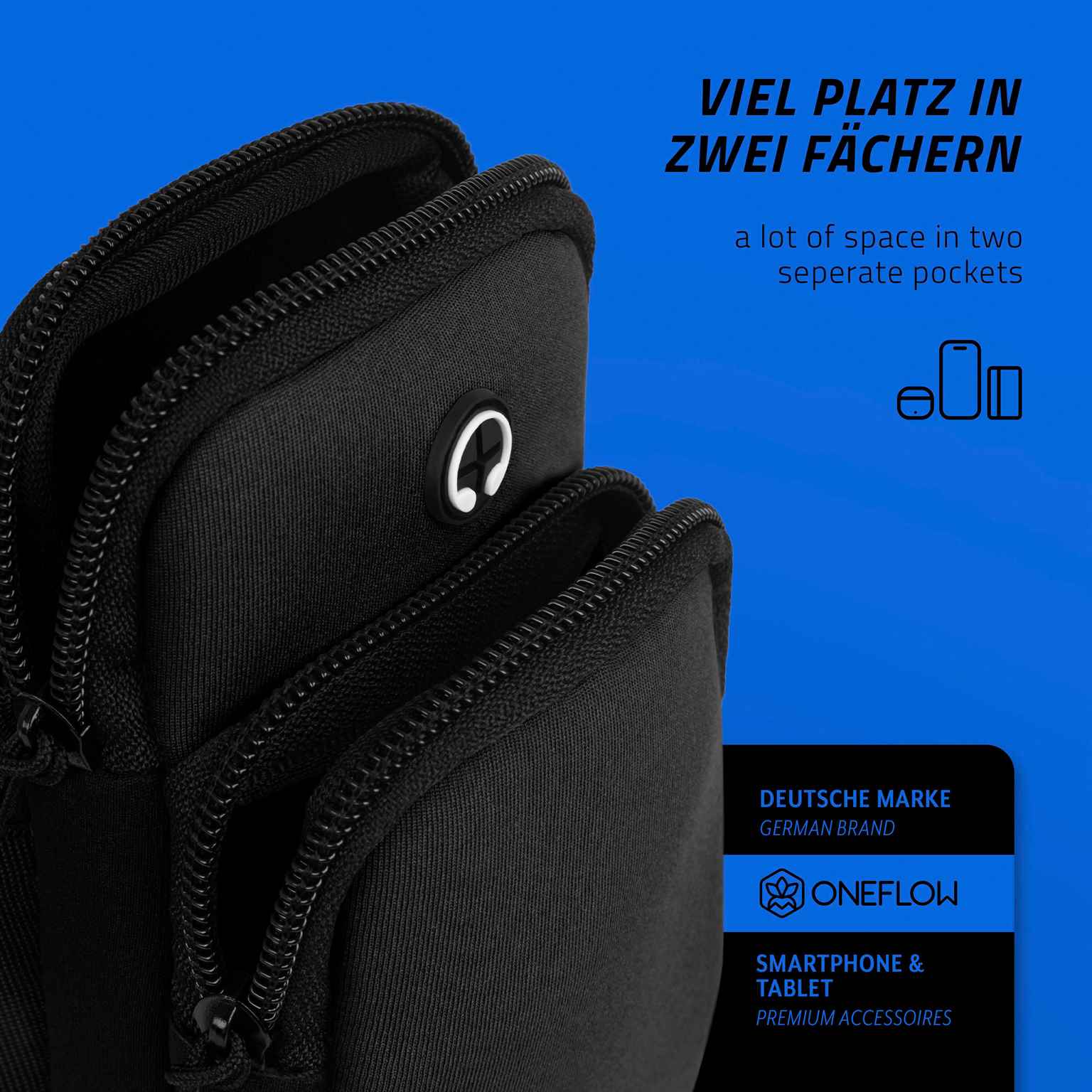 ONEFLOW Force Case vivo V40 5G Handy Armband Sport – Weiteres Produktbild 1