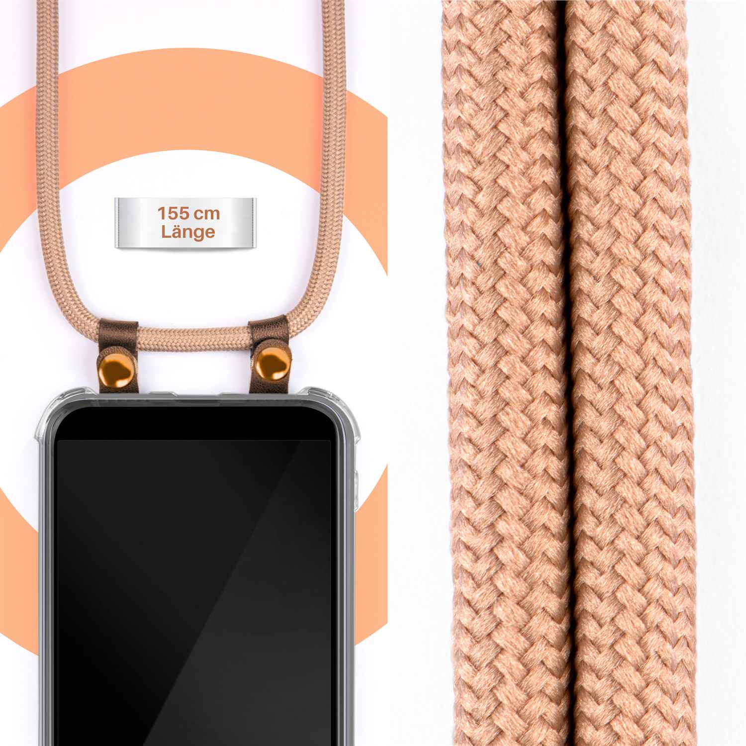 moex Free Spirit iPhone 11 Pro Max Hülle mit Band abnehmbar – Weiteres Produktbild 2