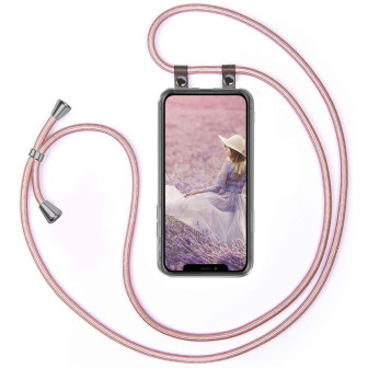 moex Free Spirit iPhone 11 Pro Max Hülle mit Band abnehmbar – Rose Gold