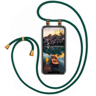 moex moex Free Spirit iPhone 11 Hülle mit Band abnehmbar – Dunkelgrün
