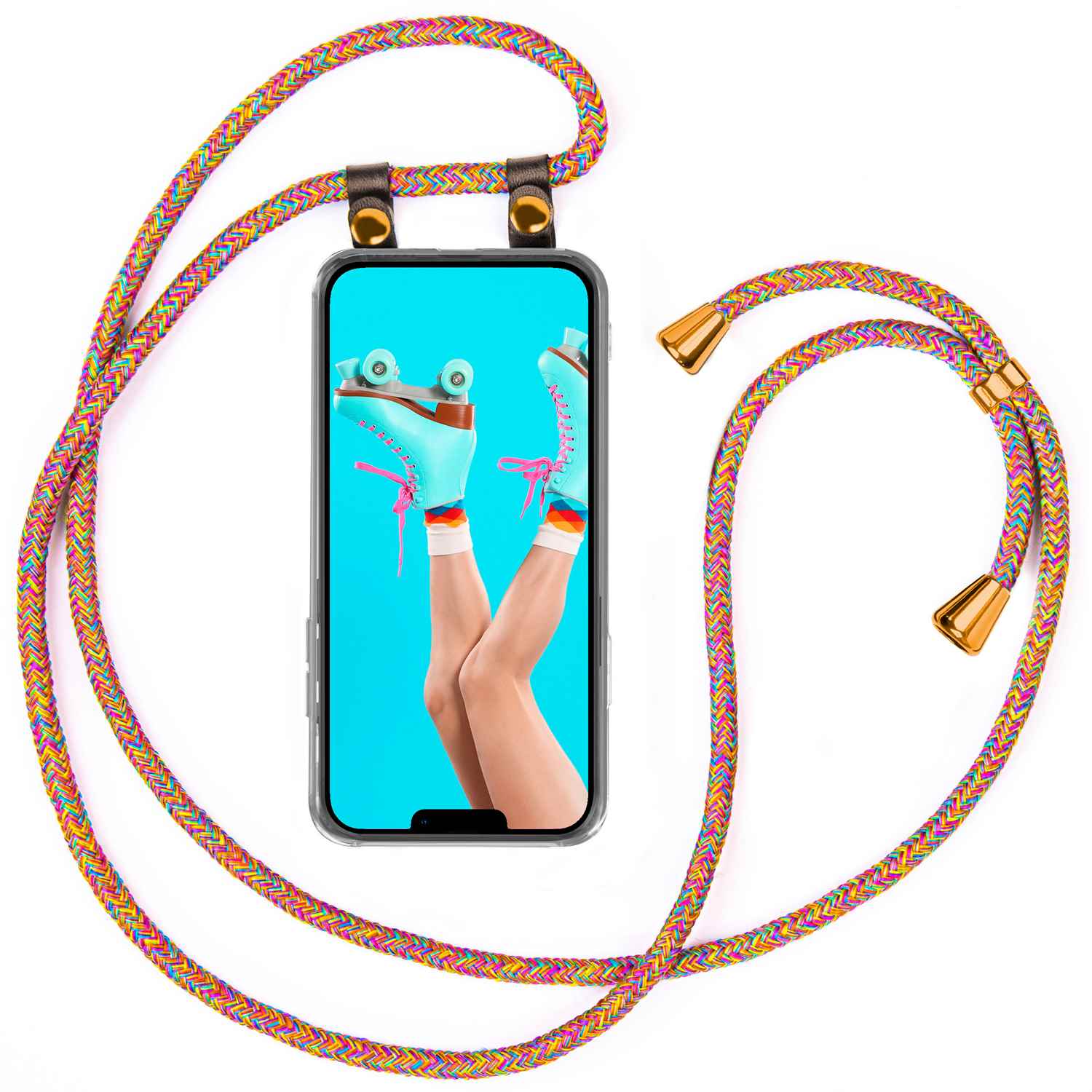 moex Free Spirit iPhone 14 Plus Hülle mit Band abnehmbar Hauptbild