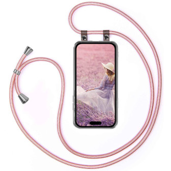 moex Free Spirit iPhone 15 Pro Hülle mit Band abnehmbar – Rose Gold