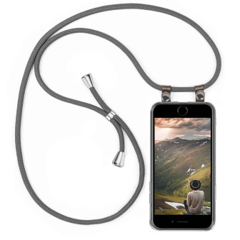 moex Free Spirit iPhone 7 Hülle mit Band abnehmbar – Dunkelgrau moex Free Spirit iPhone 7 Hülle mit Band abnehmbar – Dunkelgrau