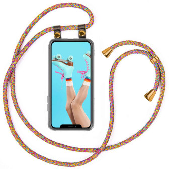moex Free Spirit iPhone XS Max Hülle mit Band abnehmbar – Regenbogen moex Free Spirit iPhone XS Max Hülle mit Band abnehmbar – Regenbogen