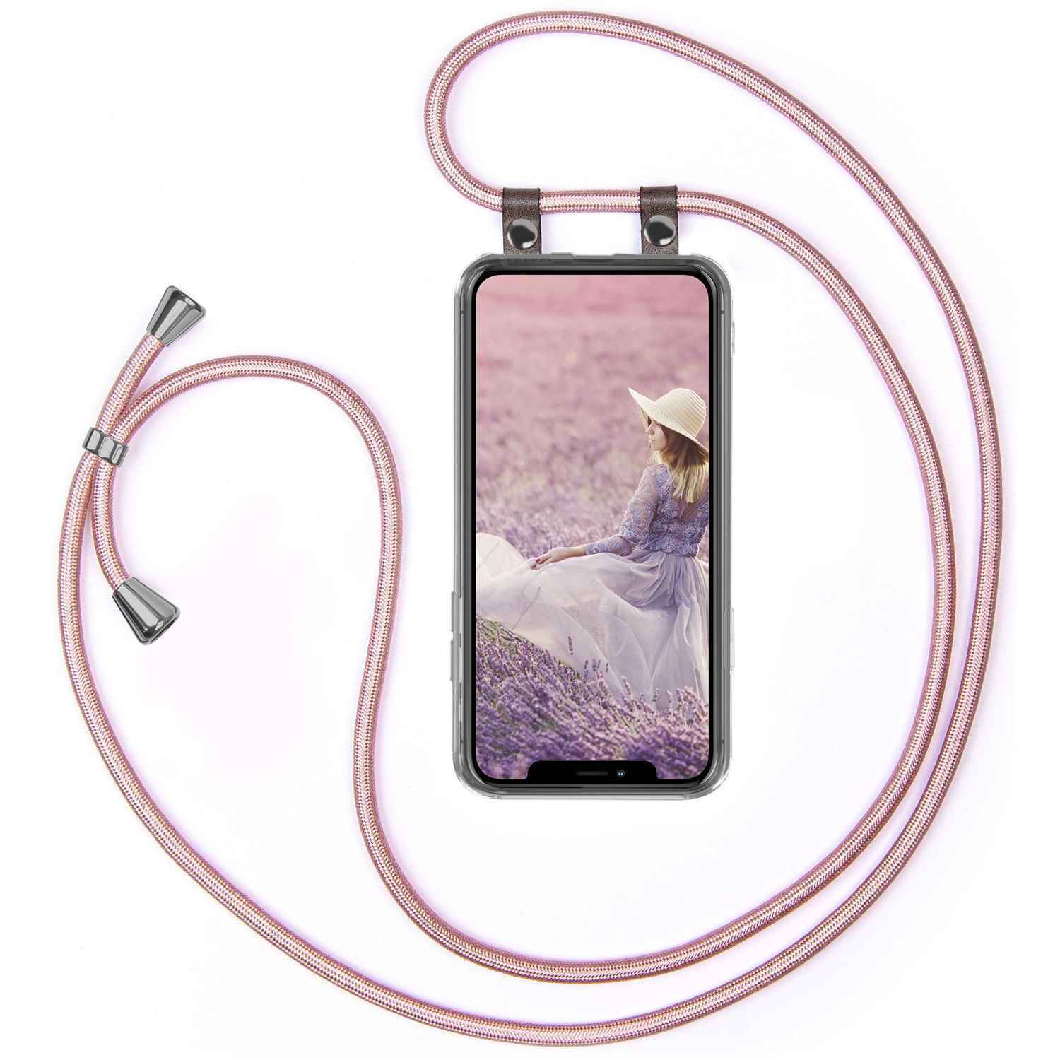 moex Free Spirit iPhone XS Max Hülle mit Band abnehmbar Hauptbild