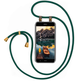 moex moex Free Spirit Huawei P10 Lite Hülle mit Band abnehmbar – Dunkelgrün