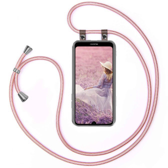 moex moex Free Spirit Huawei Y6 (2019) Hülle mit Band abnehmbar – Rose Gold