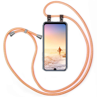 moex moex Free Spirit Huawei Y6p Hülle mit Band abnehmbar – Shiny Coral