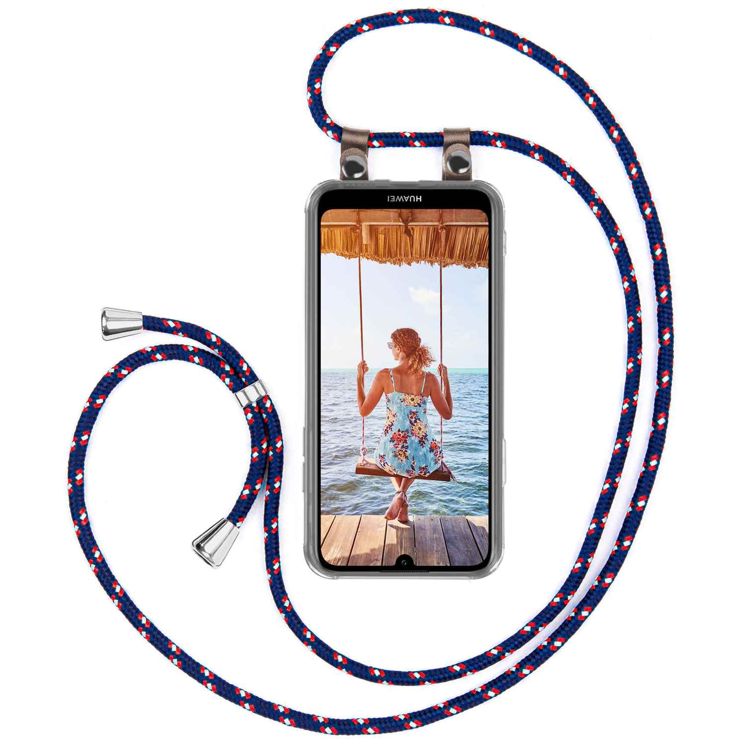 moex Free Spirit Huawei Y7 Prime (2019) Hülle mit Band abnehmbar Hauptbild