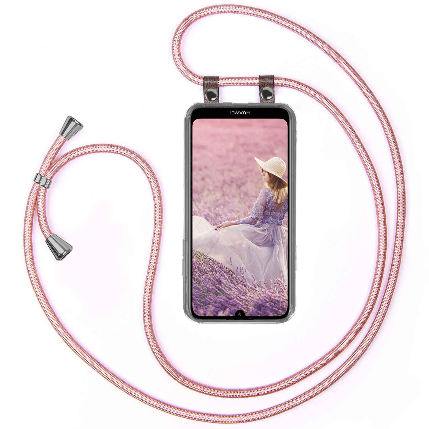 moex Free Spirit Huawei Y7 Prime (2019) Hülle mit Band abnehmbar Hauptbild