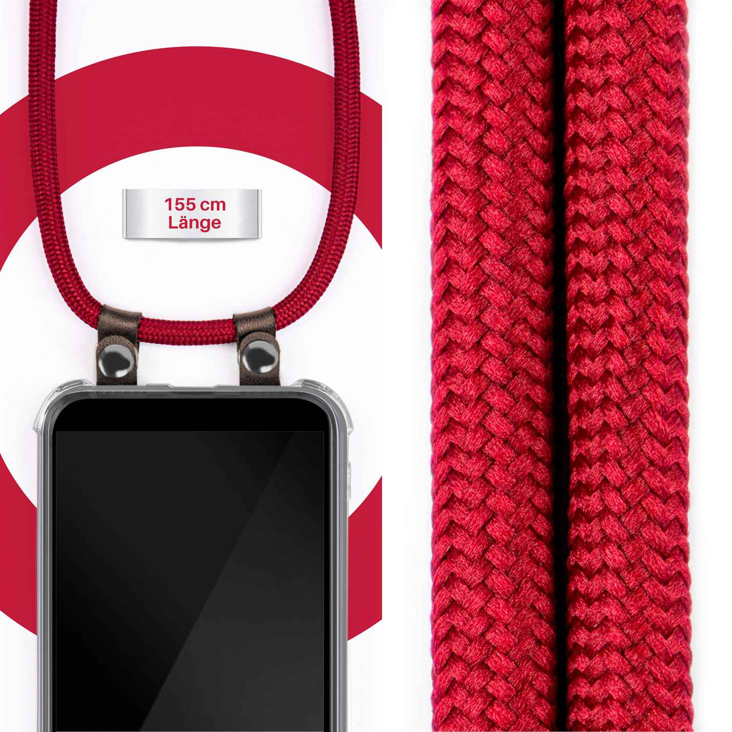 moex Free Spirit LG G8 ThinQ Hülle mit Band abnehmbar – Weiteres Produktbild 2