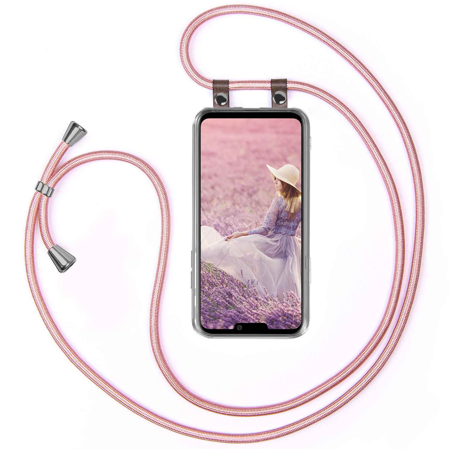 moex Free Spirit LG G8 ThinQ Hülle mit Band abnehmbar Hauptbild