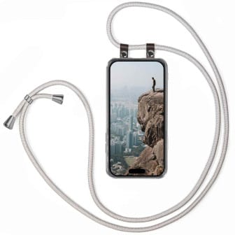 moex Free Spirit iPhone 17 Pro Max Hülle mit Band abnehmbar – Hellgrau moex Free Spirit iPhone 17 Pro Max Hülle mit Band abnehmbar – Hellgrau