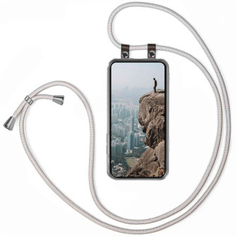 moex Free Spirit Google Pixel 11 Pro Hülle mit Band abnehmbar – Hellgrau