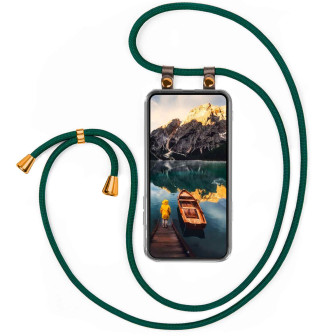 moex Free Spirit Motorola Edge 70 Hülle mit Band abnehmbar – Dunkelgrün