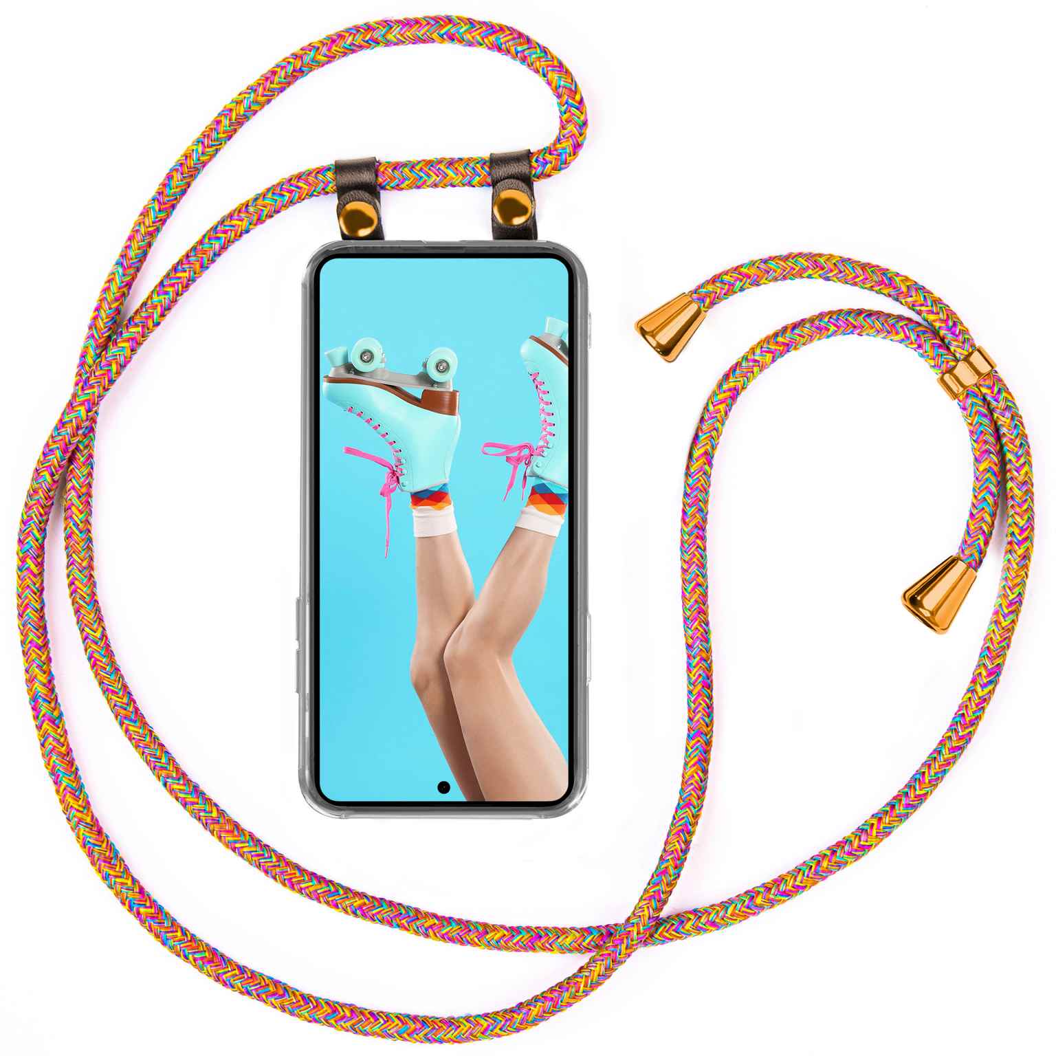 moex Free Spirit Samsung Galaxy S25 Edge Hülle mit Band abnehmbar – Weiteres Produktbild 1