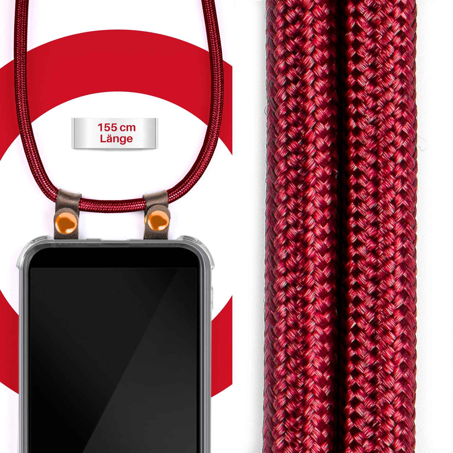moex Free Spirit Redmi Note 14 (4G) Hülle mit Band abnehmbar – Weiteres Produktbild 2