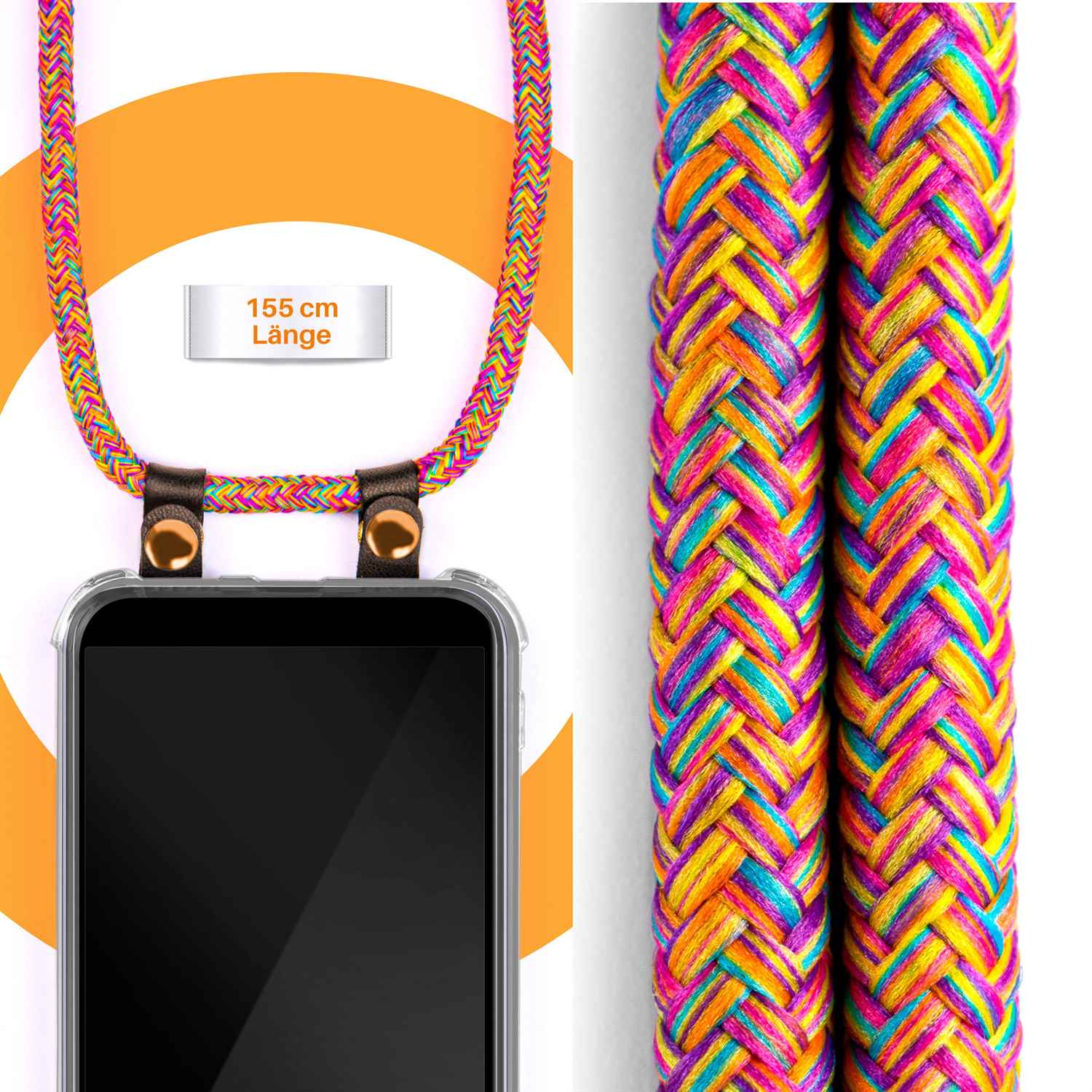 moex Free Spirit Motorola Moto G51 5G Hülle mit Band abnehmbar – Weiteres Produktbild 2
