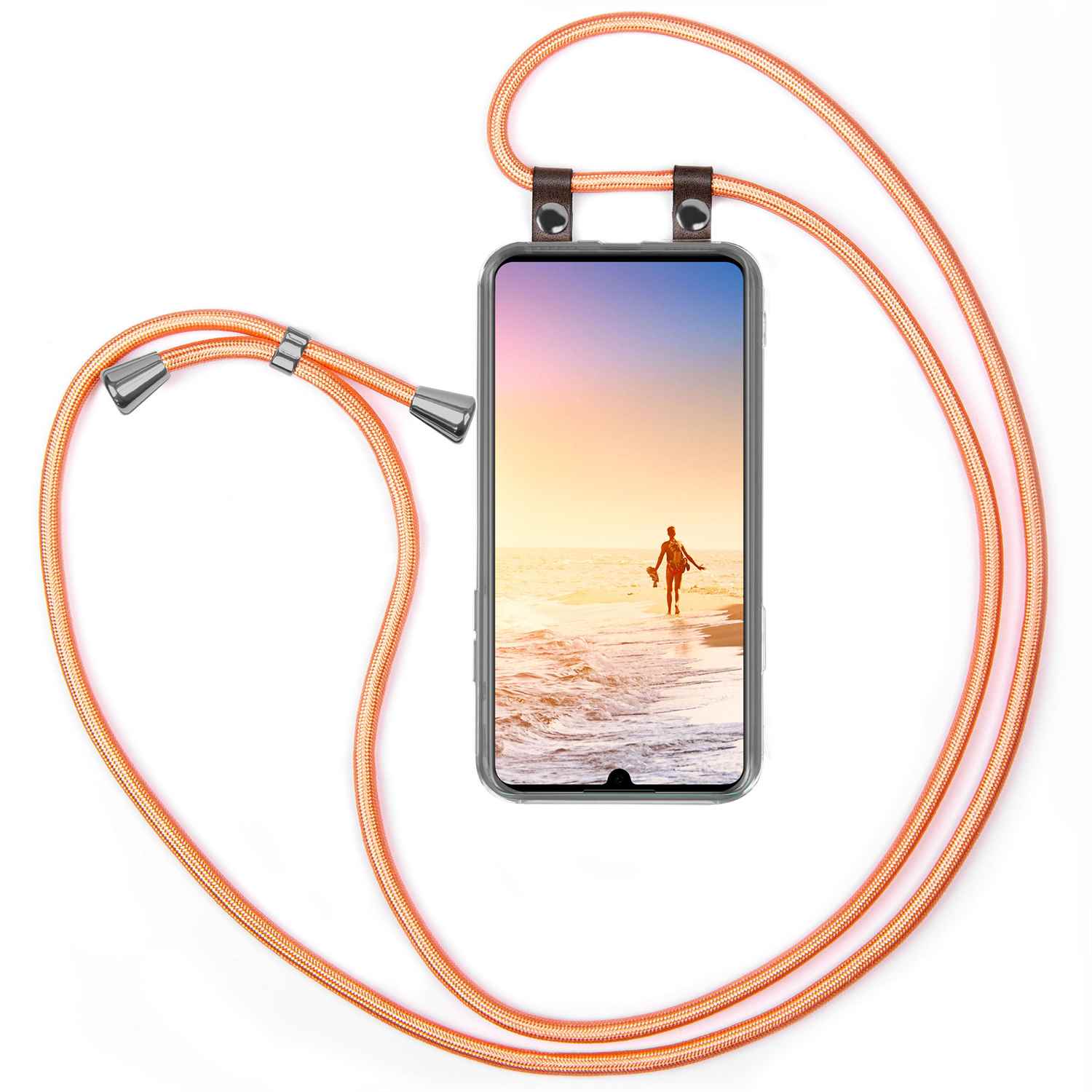 moex Free Spirit Motorola Moto G8 Plus Hülle mit Band abnehmbar Hauptbild