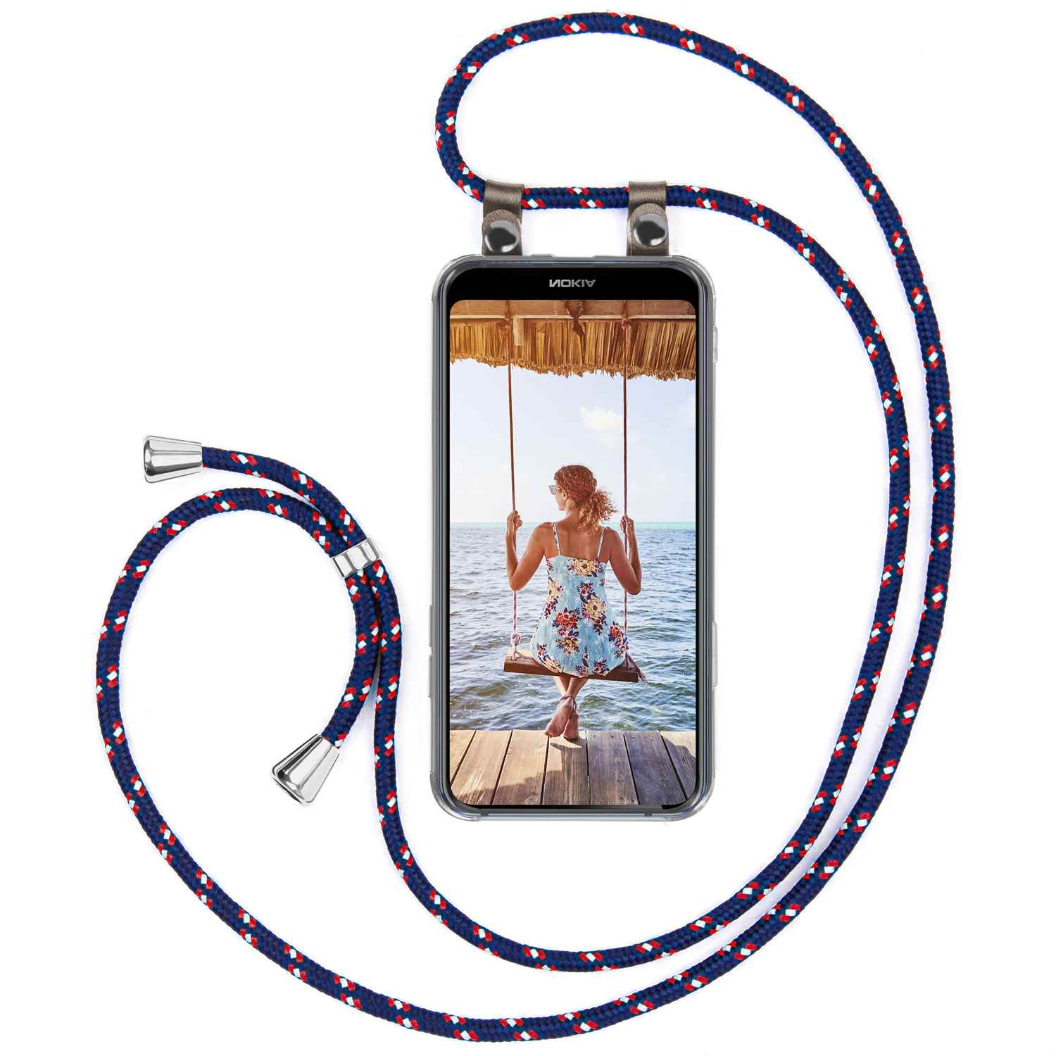 moex Free Spirit Nokia 7.1 Hülle mit Band abnehmbar – undefined