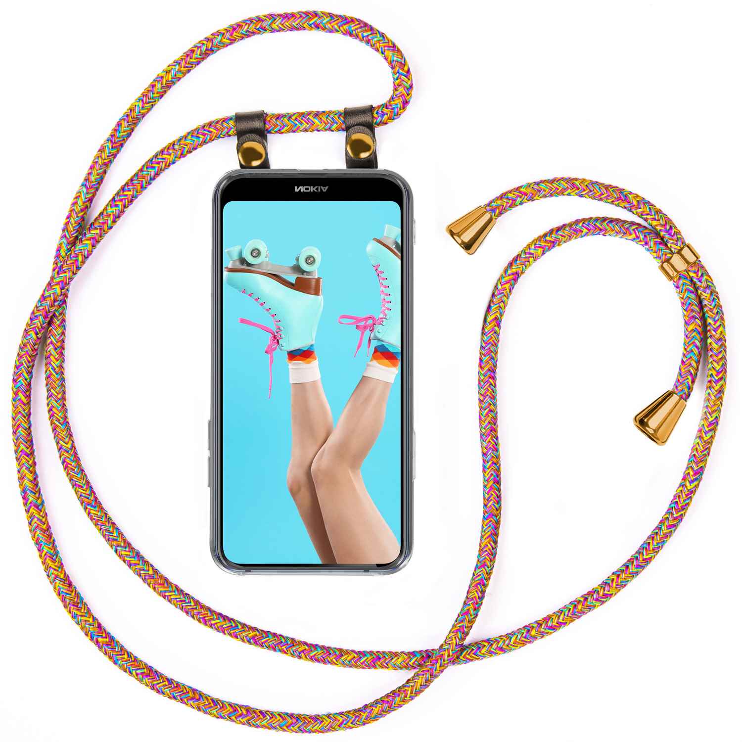 moex Free Spirit Nokia 7.1 Hülle mit Band abnehmbar Hauptbild