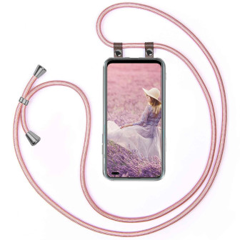moex Free Spirit Oppo Reno4 5G Hülle mit Band abnehmbar – Rose Gold