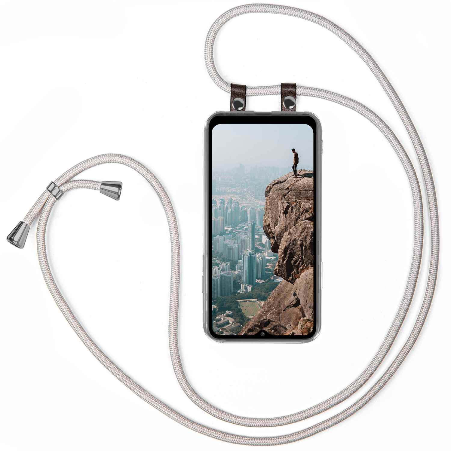 moex Free Spirit Samsung Galaxy A02s Hülle mit Band abnehmbar – Weiteres Produktbild 1