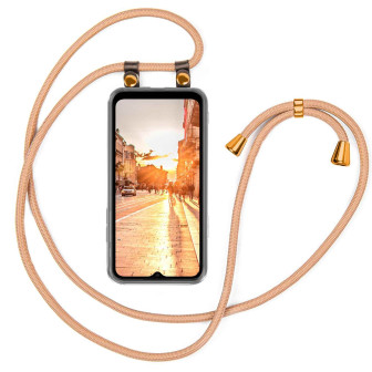 moex moex Free Spirit Samsung Galaxy A04s Hülle mit Band abnehmbar – Gold