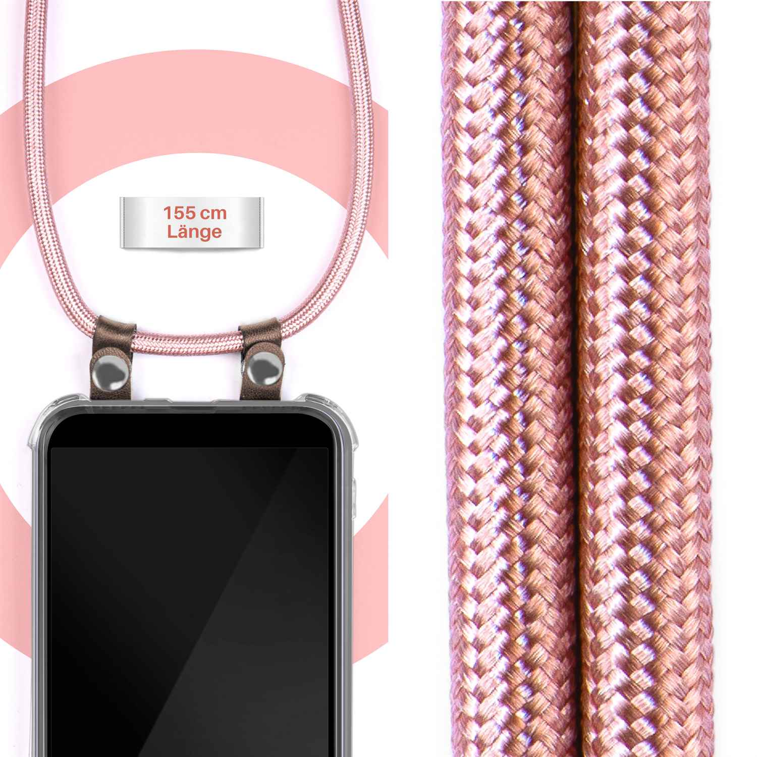 moex Free Spirit Samsung Galaxy A21s Hülle mit Band abnehmbar – Weiteres Produktbild 2