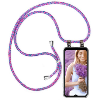 moex moex Free Spirit Samsung Galaxy A22 5G Hülle mit Band abnehmbar – Lila Pink