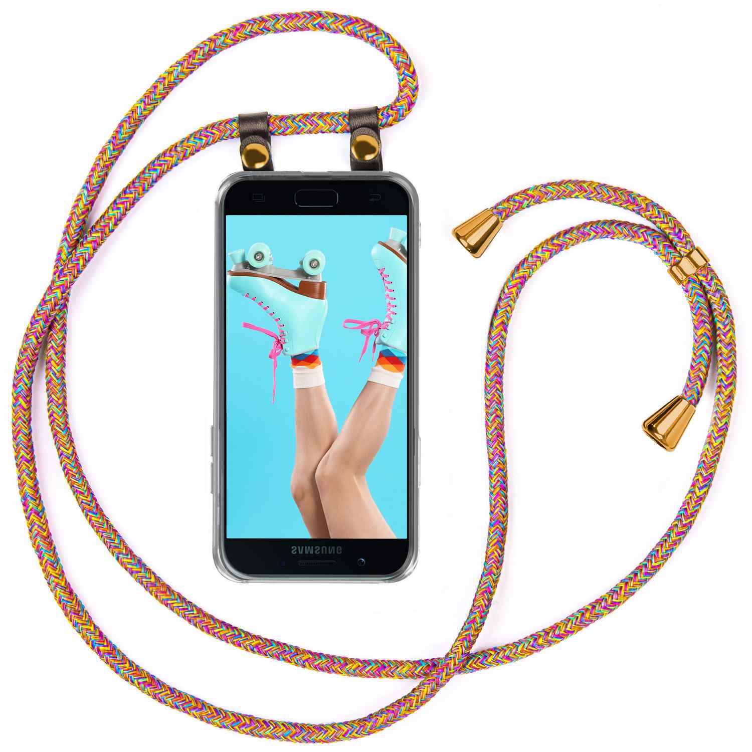 moex Free Spirit Samsung Galaxy A3 (2017) Hülle mit Band abnehmbar Hauptbild