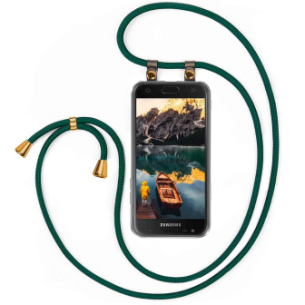 moex moex Free Spirit Samsung Galaxy J3 (2017) Hülle mit Band abnehmbar – Dunkelgrün