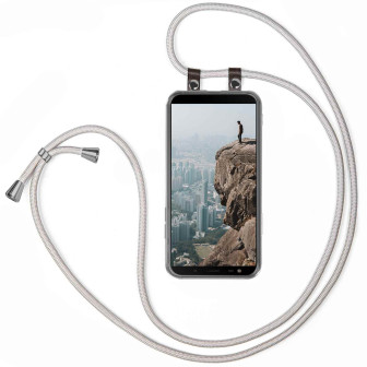 moex Free Spirit Samsung Galaxy J6 (2018) Hülle mit Band abnehmbar – Hellgrau moex Free Spirit Samsung Galaxy J6 (2018) Hülle mit Band abnehmbar – Hellgrau