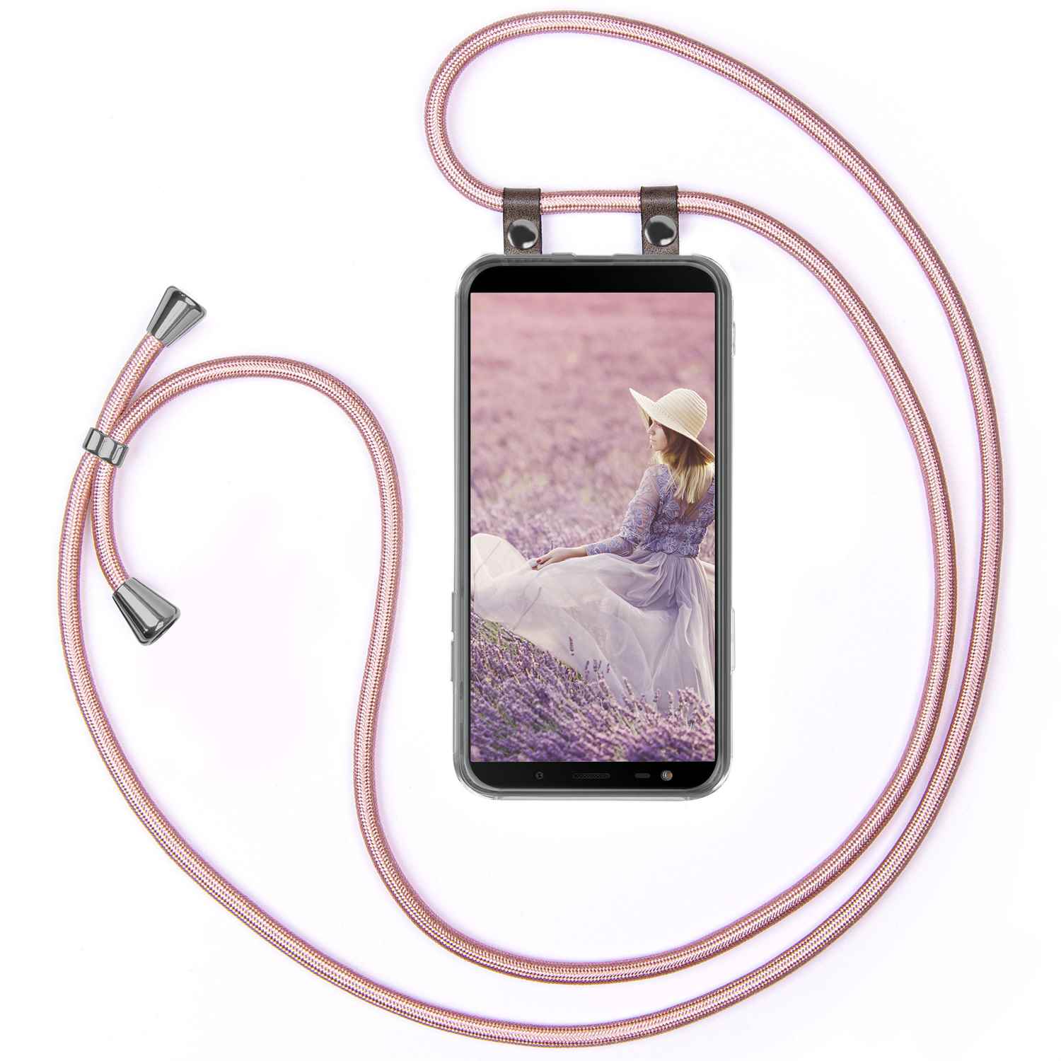 moex Free Spirit Samsung Galaxy J6 (2018) Hülle mit Band abnehmbar Hauptbild