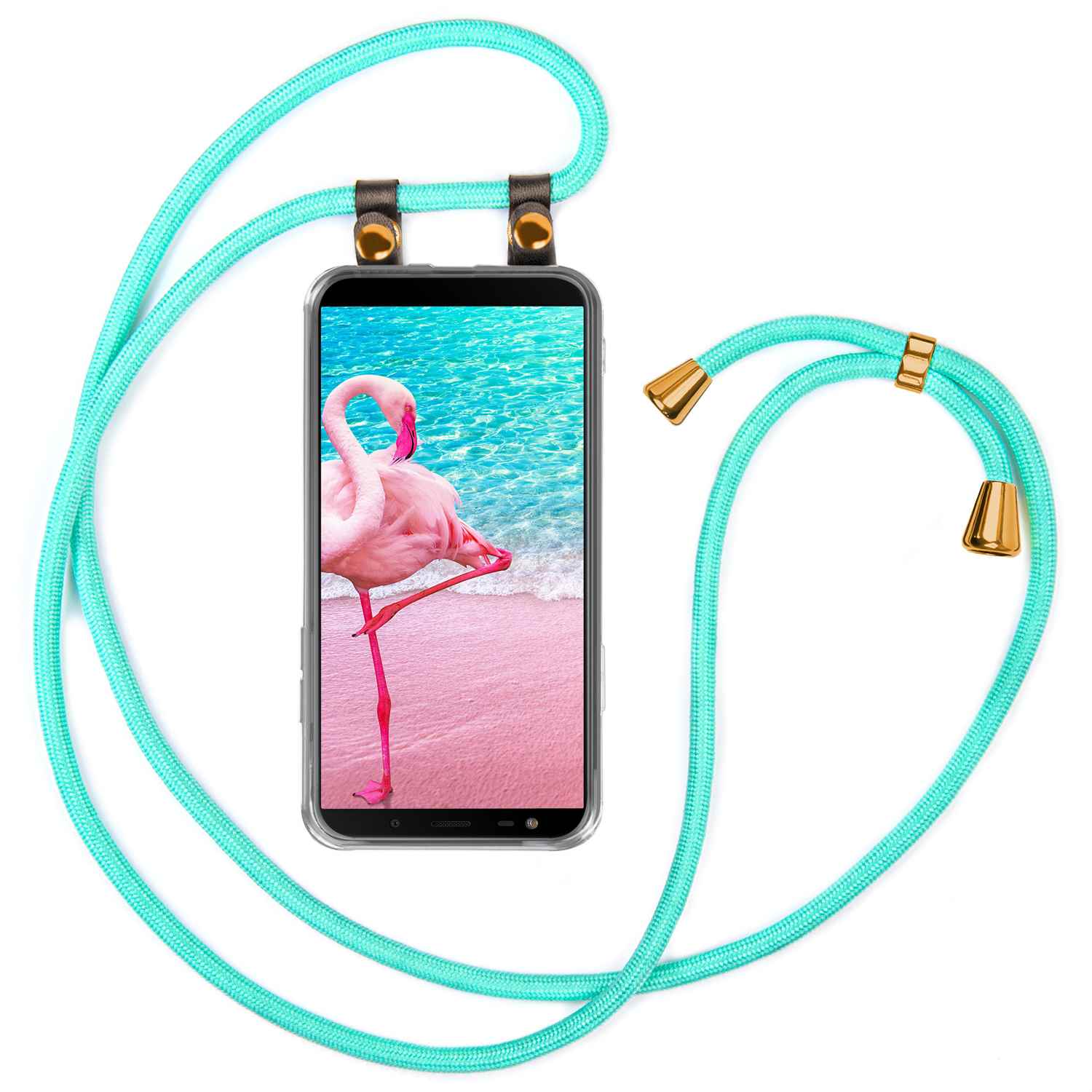 moex Free Spirit Samsung Galaxy J6 (2018) Hülle mit Band abnehmbar Hauptbild